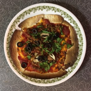Tortilla Pizzas | Vegan Living by Danielle