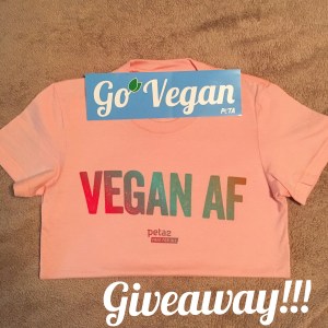 T-Shirt Giveaway | Vegan Living by Danielle