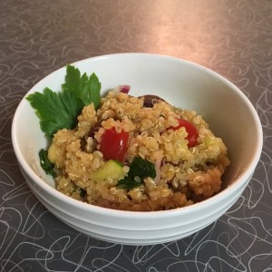 Mediterranean Quinoa Salad | Vegan Living by Danielle