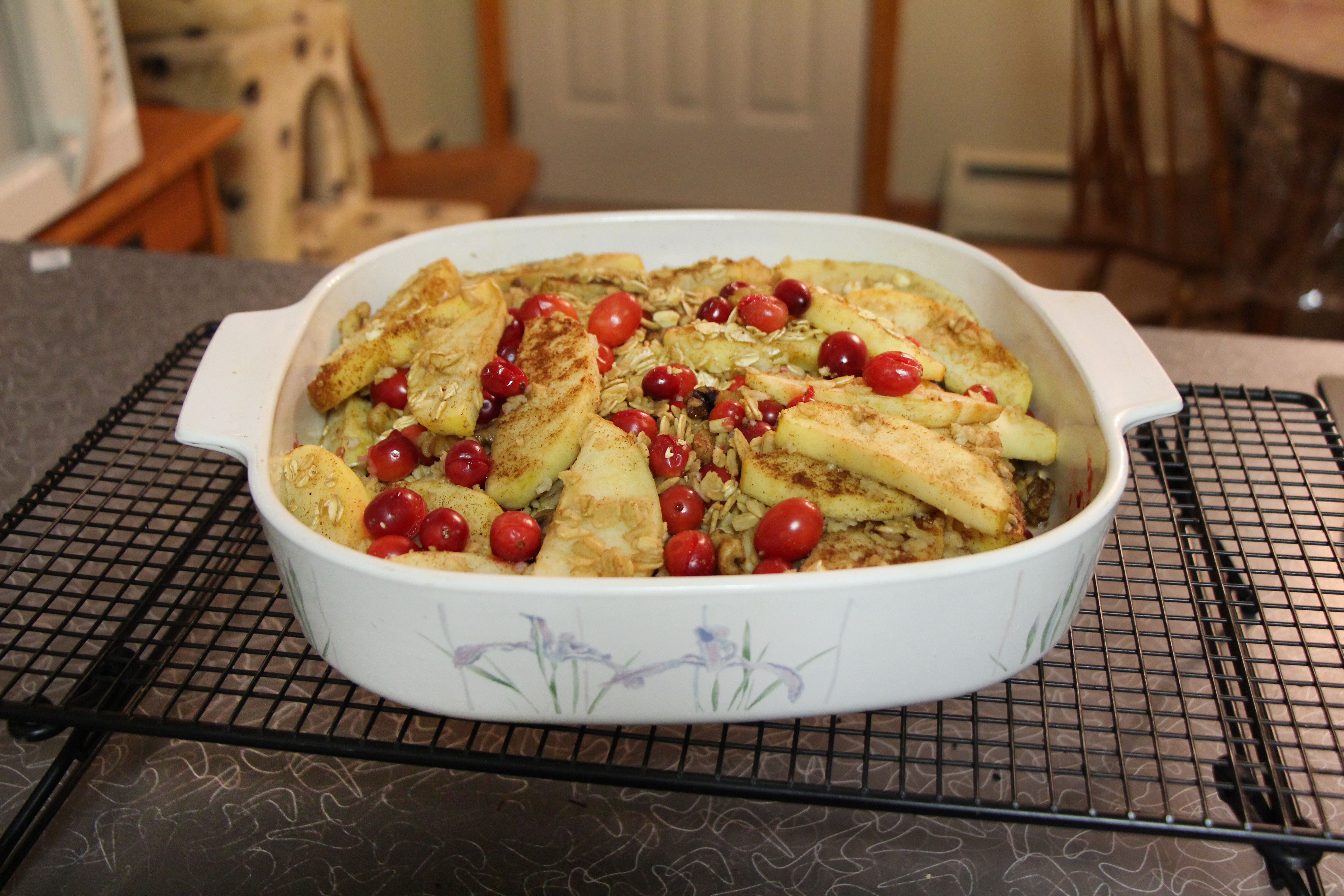 Auntie's Apple Casserole | Vegan Living by Danielle